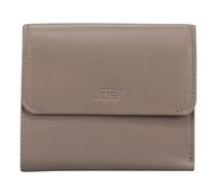 Jost Arva Geldbörse RFID Schutz Leder 12 cm grau