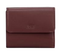 Jost Arva Geldbörse RFID Schutz Leder 12 cm rot