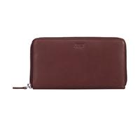 Jost Arva Geldbörse RFID Schutz Leder 19 cm rot