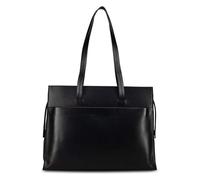 Jost Arva Schultertasche Leder 35 cm schwarz