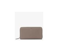 Jost Bags Geldbörse Arva RFID-Schutz Leder 19 cm Grau
