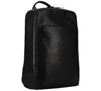 Jost Glasgow Daypack RFID Schutz Leder 44 cm Laptopfach schwarz