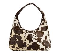 JOST Furry Cow Hobo Bag L Brown