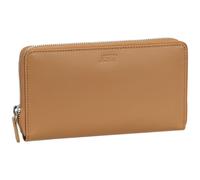 Jost Arva Geldbörse RFID Schutz Leder 19 cm braun