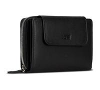 Jost Geldbörse Odense Zip Wallet Leder RFID-Schutz 14 cm Schwarz