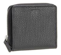 Jost Vika Geldbörse RFID Schutz Leder 10 cm schwarz