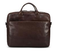 Jost Glasgow Aktentasche Leder 37 cm Laptopfach brown Herren
