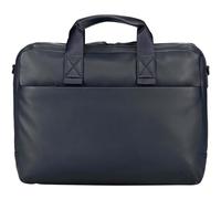 Jost Leder Laptoptasche Businesstasche mit Laptopfach Tromsoe Business Bag Blue dunkelblau