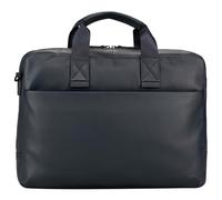 Jost Leder Laptoptasche Businesstasche mit Laptopfach Tromsoe Business Bag Blue dunkelblau