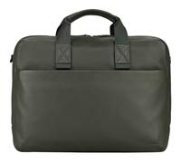 Jost Leder Laptoptasche Businesstasche mit Laptopfach Tromsoe Business Bag Olive olivgrün