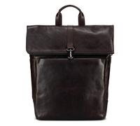 Jost London Daypack Leder 44 cm Laptopfach braun
