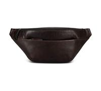 JOST Leder Gürteltasche Umhängetasche London Crossover Bag Brown Dunkelbraun