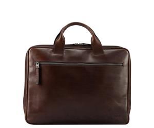 Jost Lund Businessbag S 1 Comp. brown