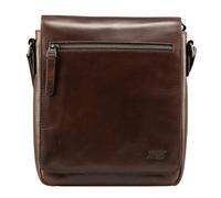 Jost Lund Umhängetasche Leder 24 cm braun
