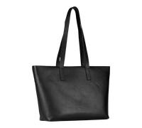 Jost Lysa Schultertasche Leder 36 cm schwarz