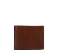 Jost Vardo Geldbörse RFID Schutz Leder 12 cm braun