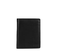 Jost Bags Geldbörse Odense RFID-Schutz Leder 10 cm Schwarz