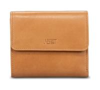 Jost Rana Geldbörse RFID Schutz Leder 12 cm braun