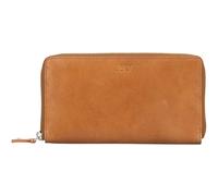 Jost Rana Geldbörse RFID Schutz Leder 19 cm braun