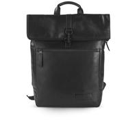 Jost Aarhus 9124 in Schwarz (13.2 Liter), Rolltop Rucksack