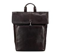Jost Rucksack Laptoprucksack mit Laptopfach London Backpack Curier Brown dunkelbraun