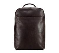 Jost Rucksack Laptoprucksack mit Laptopfach London Business Backpack 2C. Brown dunkelbraun
