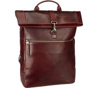 Jost Lund Business-Rucksack Leder 44 cm Laptopfach braun (TAS030902)