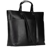 Jost Arva Schultertasche Leder 36 cm schwarz