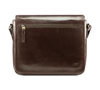 Jost Skagen Aktentaschen Messenger Leder 32 cm Laptopfach redbrown Herren