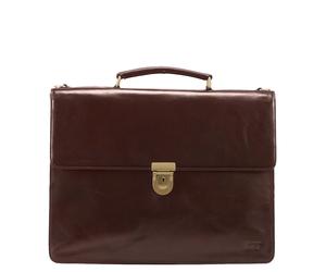 Jost Skagen Briefcase 2 Comp. brown