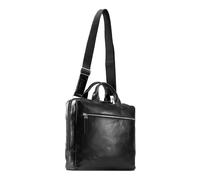 Jost Skagen Aktentasche Leder 38 cm Laptopfach schwarz