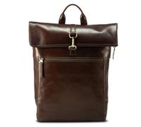 Jost Skagen Business-Rucksack Leder 44 cm Laptopfach redbrown (TAS029574) braun