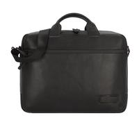 Jost Stockholm Aktentasche Leder 36 cm Laptopfach schwarz