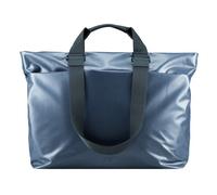 Jost Tolja Shopper Tasche RFID Schutz 40 cm Laptopfach blau