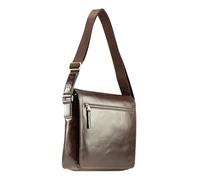 Jost Schultertasche Skagen M Leder mit 32 cm Laptopfach Braun