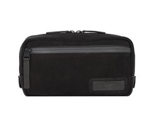 Jost Vaxholm Kulturbeutel Leder 22 cm black Herren