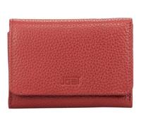 Jost Vika Geldbörse RFID Schutz Leder 8.5 cm rot