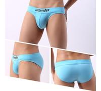 Jotekonoby Herren-Bikinihose, niedrige Leibhöhe, schnelltrocknend, Stretch, Nylon, Spandex, Badeshorts für Strand, Pool, M-XXL (dunkelblau)