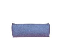 Joucien 2 Stück - einfache und personalisierte Aufbewahrungstasche für Geschäfts- und Bürobedarf, Studentenprüfung, Schreibwarenbox, Pfauenblau