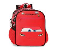 Joumma Disney Cars Mcqueen Kinderrucksack, Rot, 23 x 28 x 10 cm, Polyester