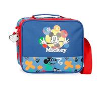 Joumma Disney Micky Peek a Boo Umhängetasche, Blau, 23 x 20 x 9 cm, Polyester, L, blau, Umhängetasche