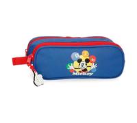 Joumma Bags Disney Micky Peek a Boo, Federmäppchen, Kulturbeutel, aus Polyester, Größe zum Tragen im Rucksack oder in der Brieftasche., blau, Federmäppchen