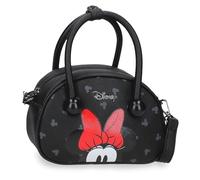 Joumma Disney Bowlogue Minnie Schultertasche Schwarz 19x13x8 cm PU und Polyester