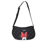 Disney Bowlogue Minnie Umhängetasche, Einheitsgröße, Schwarz, Eine Größe passt Allen, Umhängetasche