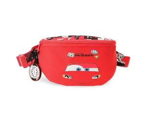Joumma Disney Cars McQueen Gürteltasche, Rot, 27 x 11 x 6,5 cm, Polyester