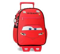 Joumma Disney Cars Mcqueen Red Rucksack, lässig, Rot, 27 x 33 x 11 cm, Polyester