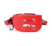 Joumma Disney Cars McQueen Rote Gürteltasche Rot 27x11x6. 5 cm Polyester