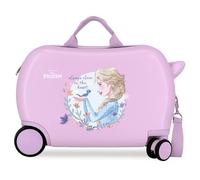 Joumma Disney Close to The Heart Frozen Kinderkoffer, Violett, 45 x 31 x 20 cm, starr, 1,8 kg, seitlicher Kombinationsverschluss, ABS, 1,8 kg, 27,9 l, Handgepäck, dunkelviolett, Talla única,