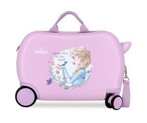 Joumma Disney Close to The Heart Frozen Kinderkoffer, Violett, 45 x 31 x 20 cm, starr, 1,8 kg, seitlicher Kombinationsverschluss, ABS, 1,8 kg, 27,9 l, Handgepäck, dunkelviolett, Talla única,