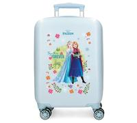 Joumma Disney Die Eiskönigin Forever Kabinenkoffer, blau, 33 x 50 x 20 cm, starr, 2,35 kg, 2,35 kg, 33 l, Handgepäck